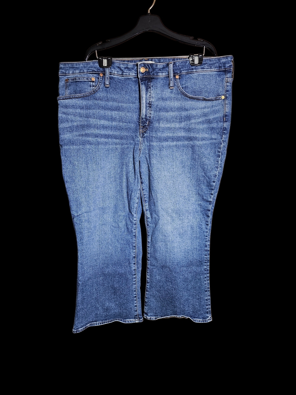 Madewell Women's Light-Med Wash Straight-Leg Jeans